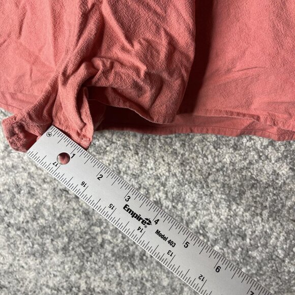 Free People Romper Womens XS Short Sleeve Button Up Utility Playsuit Pockets - Picture 4 of 6